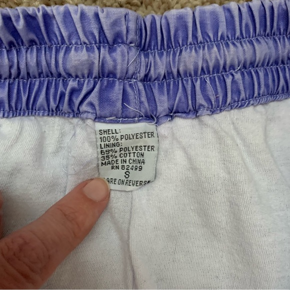 Vintage Wear2BSeen Periwinkle Women’s Lined Wind Breaker Set Track Suit Size S - Picture 12 of 15